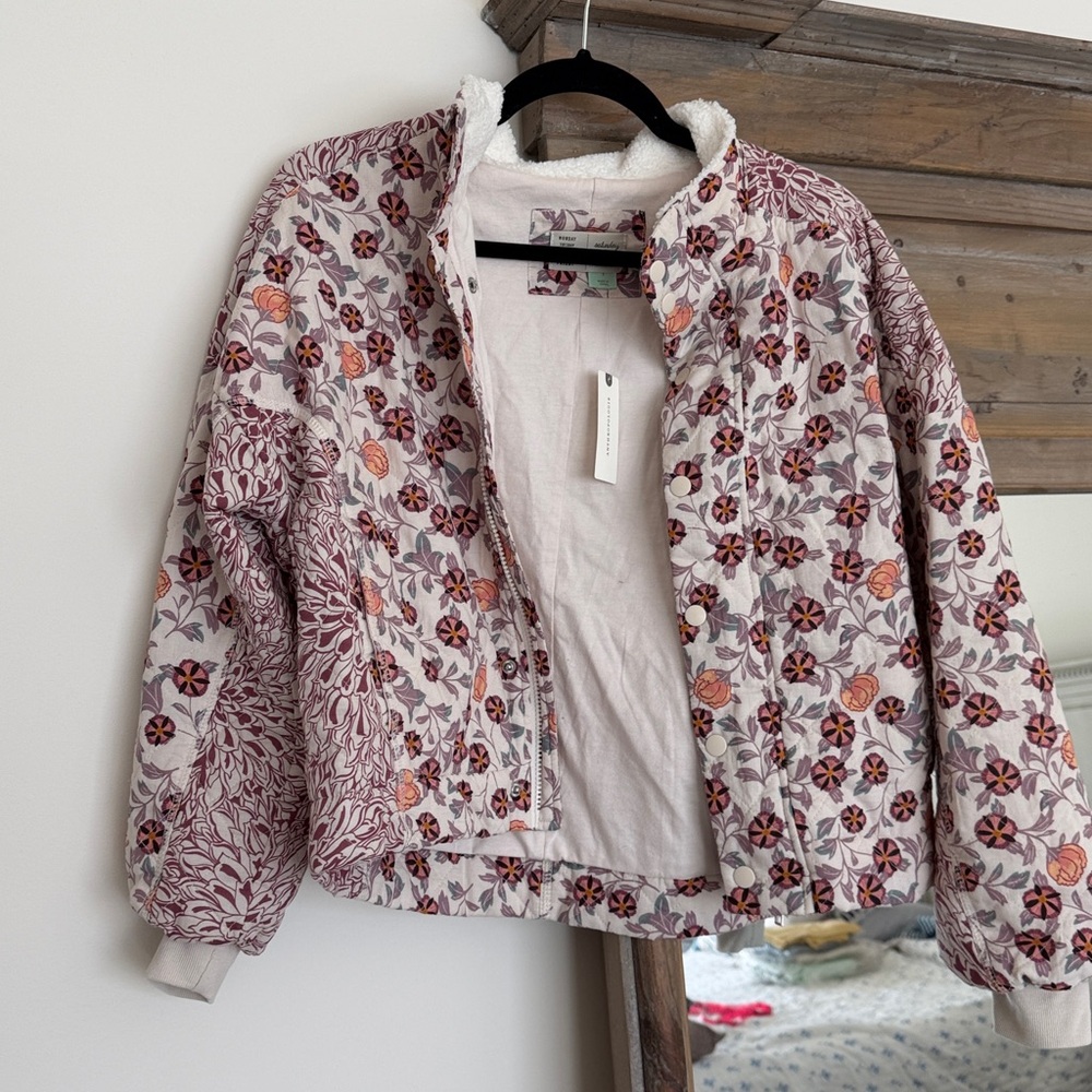 Anthropologie Gayla Quilted Bomber NWT